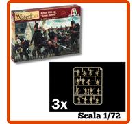 Soldatini Italeri scala 1/72 figurini in plastica Waterloo British 95th rgt 6083