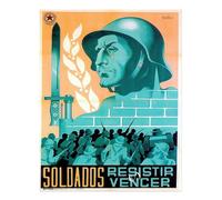Soldatini vintage militari arte da parete che ispirano il design soldatini...