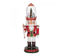 Soldatino Schiaccianoci Timstor con globo in testa e led multicolor 250282