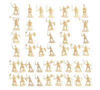 Soldatino - Uomini tradizionali 'esercito verde, 100 miniature di soldatini | Gioco da tavolo con statue modello antico per progetti educativi di ragazze e ragazzi Fai finta di giocare con le