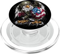 Soldato americano Eagle Look PopSockets PopGrip per MagSafe