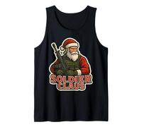 Soldato Claus Militare Santa Buon Natale Forze Armate Canotta