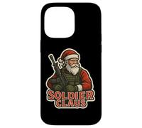 Soldato Claus Militare Santa Buon Natale Forze Armate Custodia per iPhone 14 Pro Max