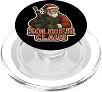Soldato Claus Militare Santa Buon Natale Forze Armate PopSockets PopGrip per MagSafe