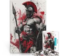 soldato guerriero spartano puzzle 1000 pezzi per adulti Aiuta il cervello ad allenare i giocattoli che creano dipendenza per coltivare la pazienza Un'opera d'arte 38x26cm