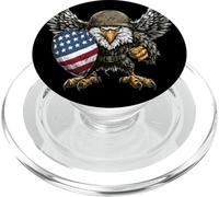 Soldato patriottico cerca gli amanti delle aquile PopSockets PopGrip per MagSafe