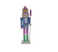 Soldato Schiaccianoci in Legno Dipinto a Mano ALTO 55cm Decorazione candy new ro
