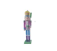 Soldato Schiaccianoci in Legno Dipinto a Mano ALTO 55cm Decorazione candy new ro