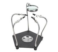 SOLDE Holder Solder Fare Welding Hel Ha con Lente d'ingrandimento per Funzionamento SoldeCercuircuit Board Holderpcb Holdersolder Holdersolde Hel Hansolder Hel Hel Hand Essulne