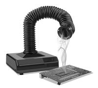 Solder Fume Extractor - Rimozione fumo desktop con luce LED per saldatura fai da te, saldatura e riparazione elettronica