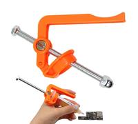 Solder Paste Glue Extruder, Labor-Saving Soldering Syringe Extrudes, Ergonomic Solders Booster with Precise Screw, Welding Supplies for Aluminum Welding Flux Pastes PCB Electronics Repair