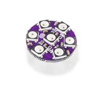 Soldered Smart LED WS2812B - Anello con 7 LED RGB | 5 V | Made in EU | 333055