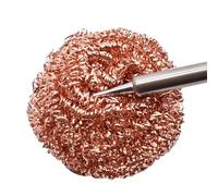 Soldering Cleaning Wire Ball - Heat Resistant Tip Scrubber for Iron | Professional Welding Tool, Electronics Repair Accessory, Durable Metal Cleaner for Compact Workshop Utility