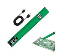 Soldering Iron Kit - Portable 650 mAh Soldering Pencil | LED Display Jewelry Soldering Kit | Rechargeable Temperature Adjustment Wire Soldering Pen for Home Appliance Repair | Saldatore con cavo