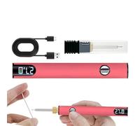Soldering Iron Kit - Soldering Pen Welding Tools Solder Irons | Adjustable Voltage Rechargeable Tool Pen, Fast Heating & LED Digital Display For Electronic Repair And Others