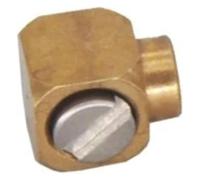 Soldering Nipple 90° Elbow M3, OD 3mm, E010 Parts, 336GC, EC160E