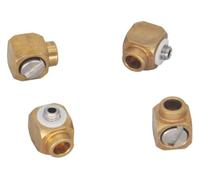 Soldering Nipple 90° Elbow M3, OD 3mm, E010 Parts, 336GC, EC160E
