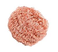 Soldering Tip Cleaning Ball, Iron Cleaner, 2.76x2.76 inches High Temperature Resistant Welding Maintenance Tool, Brass Wire Sponge for Oxide Removal, Repair Station, Solder Work