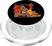 Soldi, potere, rispetto, regina nera divertimento melanina sista PopSockets PopGrip per MagSafe