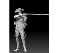 soldier of american independence war 75mm