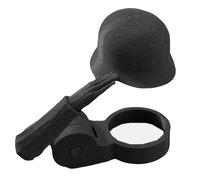 Soldier Salutes - Caschi con bottiglia, colore: nero | Caschi beventi ergonomici per eventi di intrattenimento Coperture beventi antipolvere per la notte del gioco