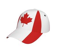 soldwellsd Divertente cappello da baseball con bandiera croata della Croazia per uomo donna regolabile cappello da baseball croato snapback, Bandiera del Canada-p000000001, Taglia unica
