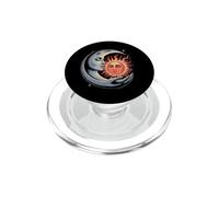 Sole Celeste & Abbraccio Luna - Arte mistica Armonia Cosmica PopSockets PopGrip per MagSafe