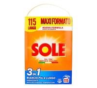 Sole Detersivo Polvere Bianco Splendente - 5750gr