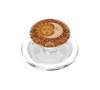 Sole Luna Volti Celesti Vintage Mistico Natura Arte PopSockets PopGrip per MagSafe