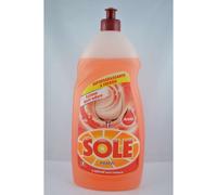 12 pezzi SOLE PIATTI ACETO Detersivo per lavaggio Stoviglie Anti Odore 1100ml