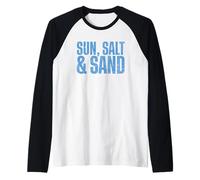 Sole, sale e sabbia Ocean Beach Vibes Classic Maglia con Maniche Raglan