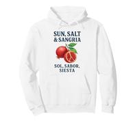 Sole, Sale & Sangria - sol, Sabor, Siesta Felpa con Cappuccio