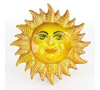 Sole siciliano da appendere diam. cm 21, fatto a mano Made in Italy (sole2)