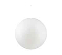 Sospensione Moderna Sole Alluminio Bianco 1 Luce E27 D50Cm