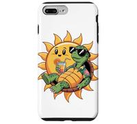 Sole Tartaruga Marina Occhiali da Sole Tartarughe Marine Custodia per iPhone 7 Plus/8 Plus