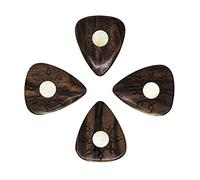 Sole Toni sun-mac-4 d' ebano di Macassar Picks (Confezione da 4)