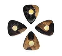 Sole Toni sun-mal-4 Malese ebano Picks (Confezione da 4)