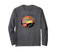 Sole X America EST 1970 Tramonto Maglia a Manica
