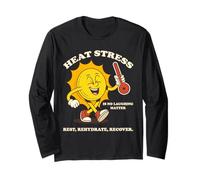 Soleggiato Sicuro, Lo Stress da Calore Non è Una questione di Ridere Maglia a Manica
