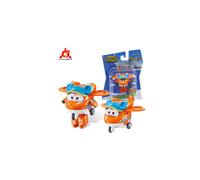 (soleggiato) Super Wings S5 2" Mini figure d'azione per aeroplani Transforming Deformation Transform-a-Bots