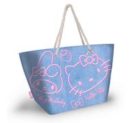 Soleil Beach Bag Sanrio One Size Blue Hello Kitty