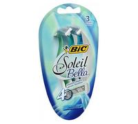 Soleil Bella Rasoio E-Z Rinse 3 Pezzi Di Bic