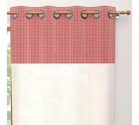 Soleil d’ocre Paulette Tenda con occhielli, in cotone, 135 x 250 cm