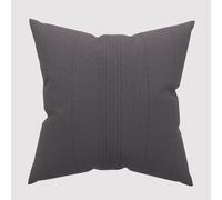 Soleil d'ocre Adèle Coperture di Cuscino, Policotone, Grigio (Antracite), 40 x 40 cm
