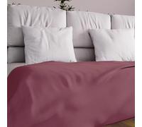 Soleil d'Ocre Copriletto e copridivano Adele Policotone Rosa (Lampone) 180 x 220 cm