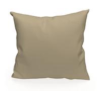 Soleil d'ocre Alix Coperchio, Cuscino, Poliestere, Ecru, 60 X 60 cm