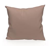 Soleil d'ocre Alix Coperchio, Cuscino, Poliestere, Rosa, 60 X 60 cm