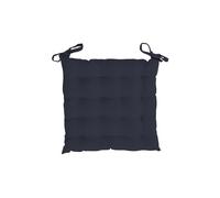 Soleil d'ocre Alix Cuscino imbottito per sedia, Blu (Blu Navy), 40 x 40 x 5 cm