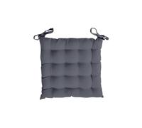 Soleil d'ocre Alix Cuscino imbottito per sedia, Grigio, 40 x 40 x 5 cm