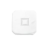 Soleil d'ocre, Alix Cuscino per sedia Gobelin, poliestere, bianco 40x40x3 cm